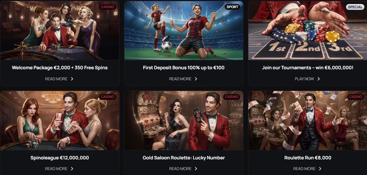 Casinova Casino &mdash; Grundlegende Informationen